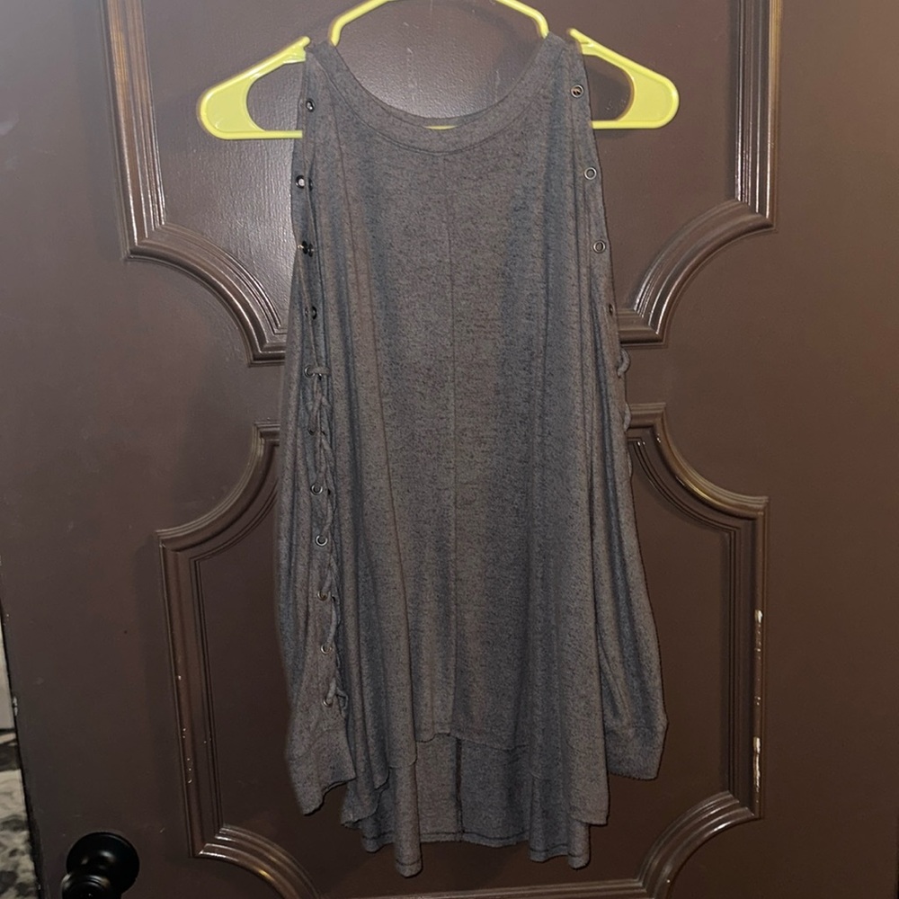 Cold Shoulder Sweater